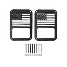 US Flag Tail Light Guards
